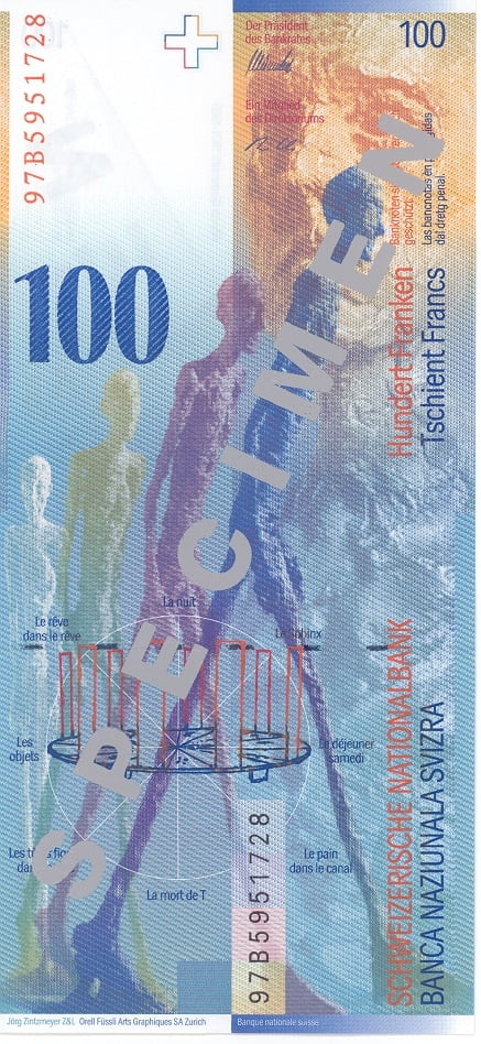 100 франков
