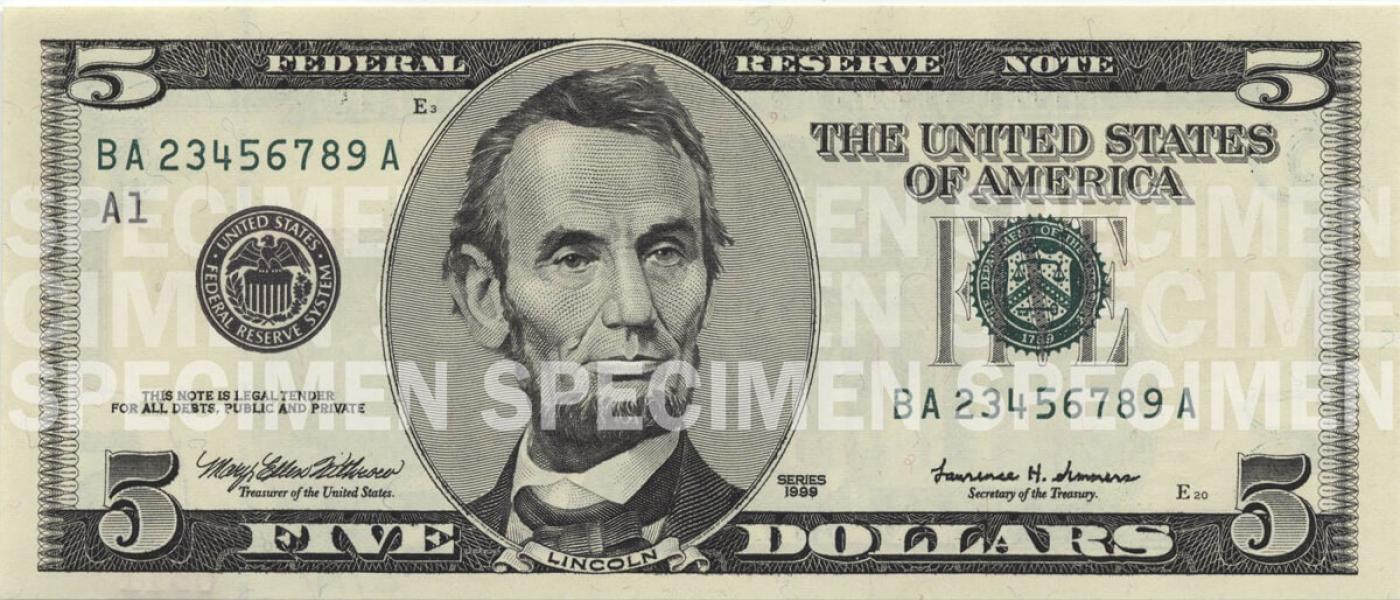 5 dollars